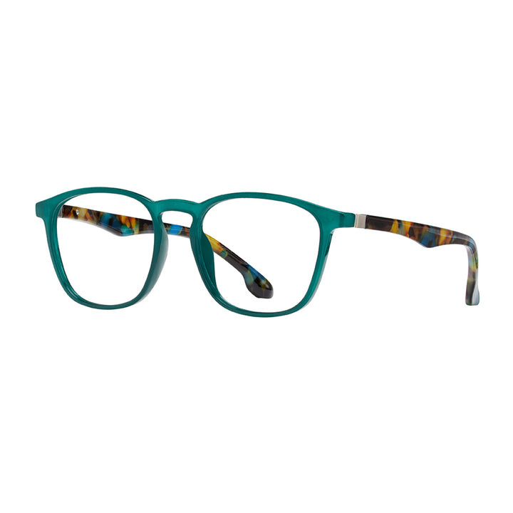 BP20474 NEW Mel  -Teal/Teal Tortoise - Blue Light Filtering