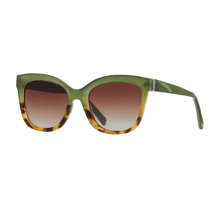 BP20452 NEW Morgan Sun - Green/Brown Tort-Sun Tinted Readers