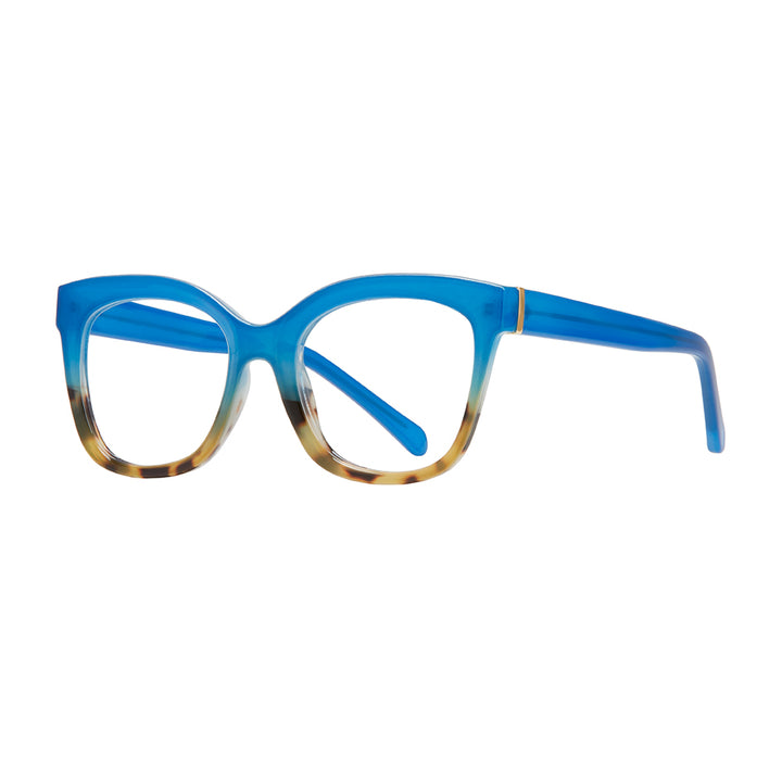 BP20831 - Morgan - Blue / Brown Tortoise / Blue Light Filtering Lens