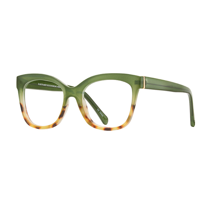 BP20832 - Morgan - Green / Brown Tortoise / Blue Light Filtering Lens