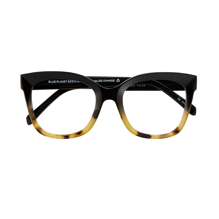 BP20833 - Morgan - Onyx / Brown Tortoise / Blue Light Filtering Lens