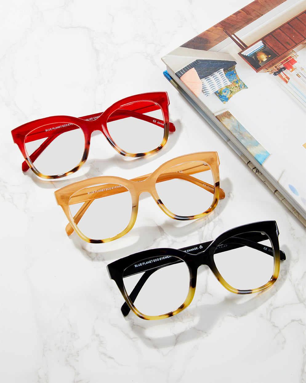 BP20835 NEW Morgan  Gold/Brown Tortoise - Blue Light Lens