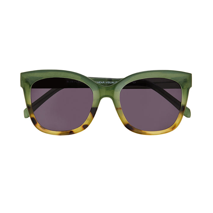 BP20452 NEW Morgan Sun - Green/Brown Tort-Sun Tinted Readers