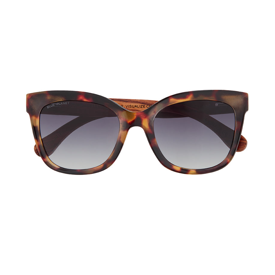 BP19758 NEW Nora Brown Tort /Wood /Gradient Grey Polarized