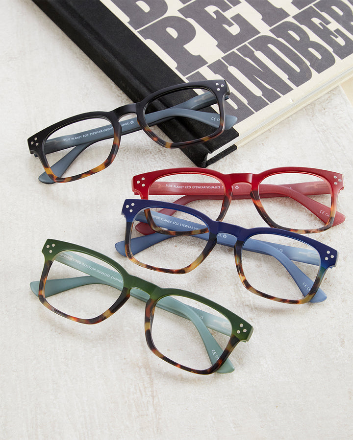 BP20464 NEW Parker -Matte Onyx /Brown Tortoise - Blue Light