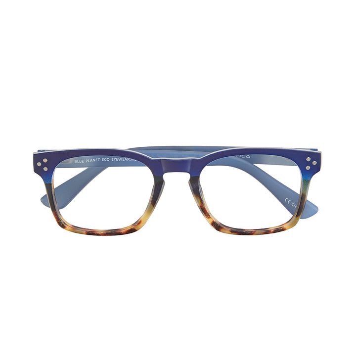BP20463 NEW Parker -Matte Blue /Brown Tortoise - Blue Light