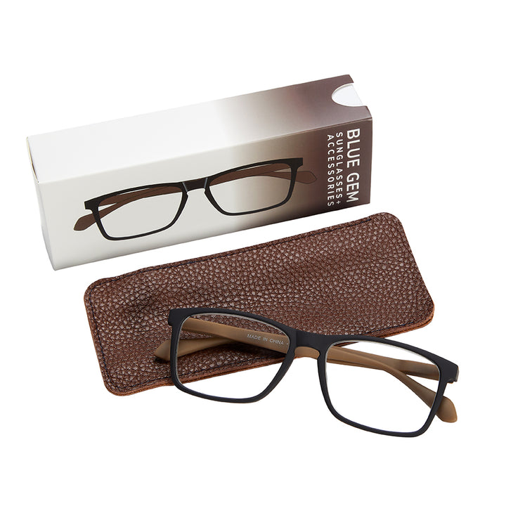 RD5001 Reader Display-24pc 2 Tone Rectangle Reader with Case