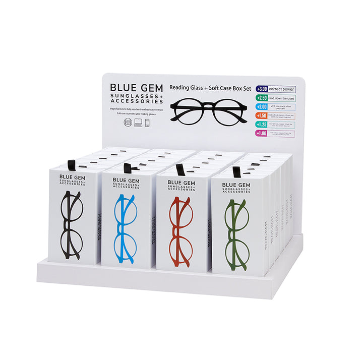 RD5002 NEW Reader Display 24pc Soft Reader with Case