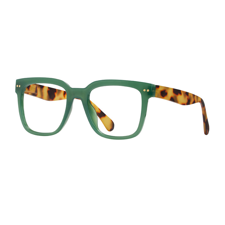 BP20983 NEW Reece -Green/Honey Tortoise - Blue Light Lens