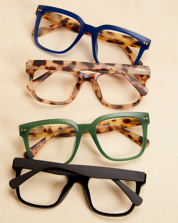 BP20981 NEW Reece -Onyx - Reader- Blue Light Filtering Lens