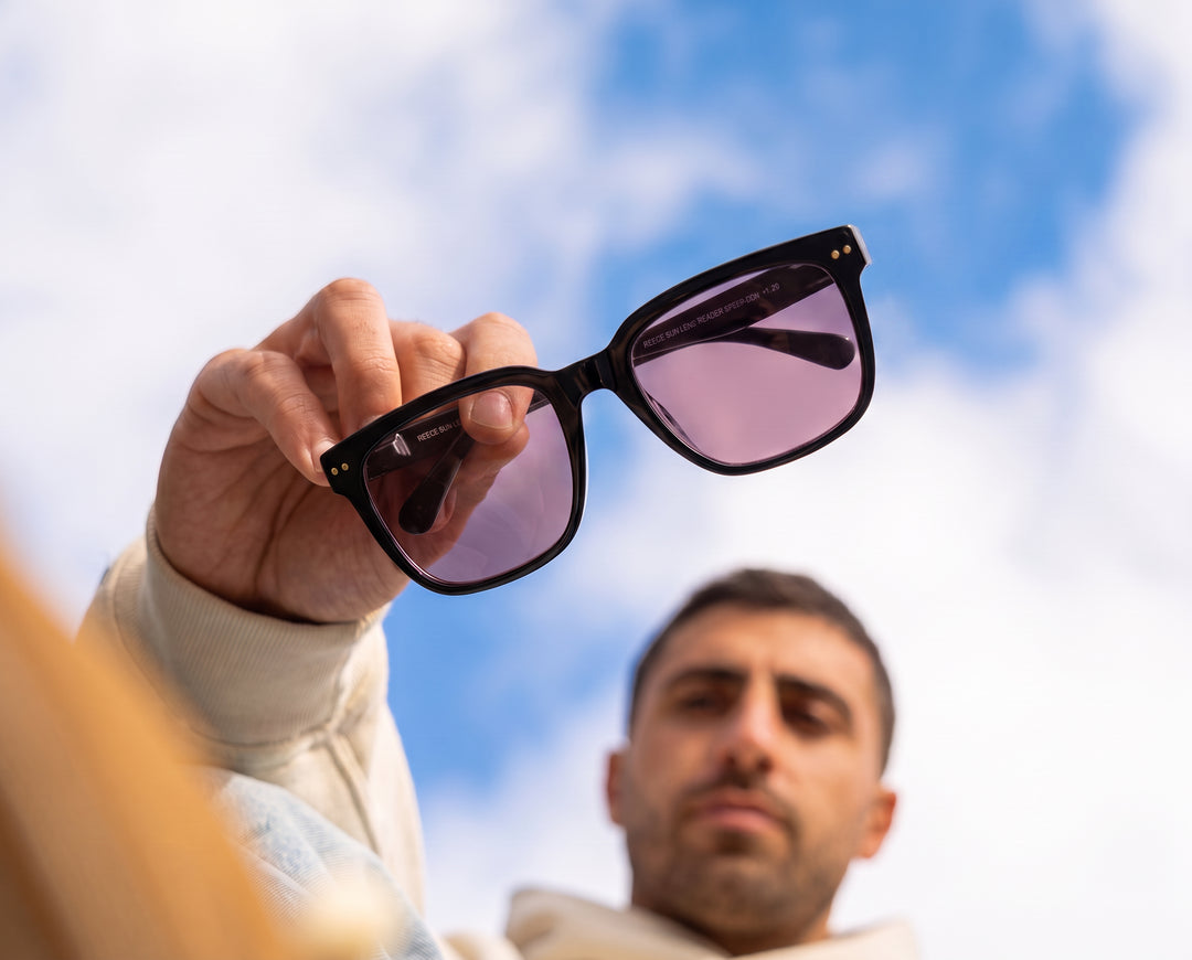 BP20991 NEW Reece Sun - Onyx - Sun Tinted Readers