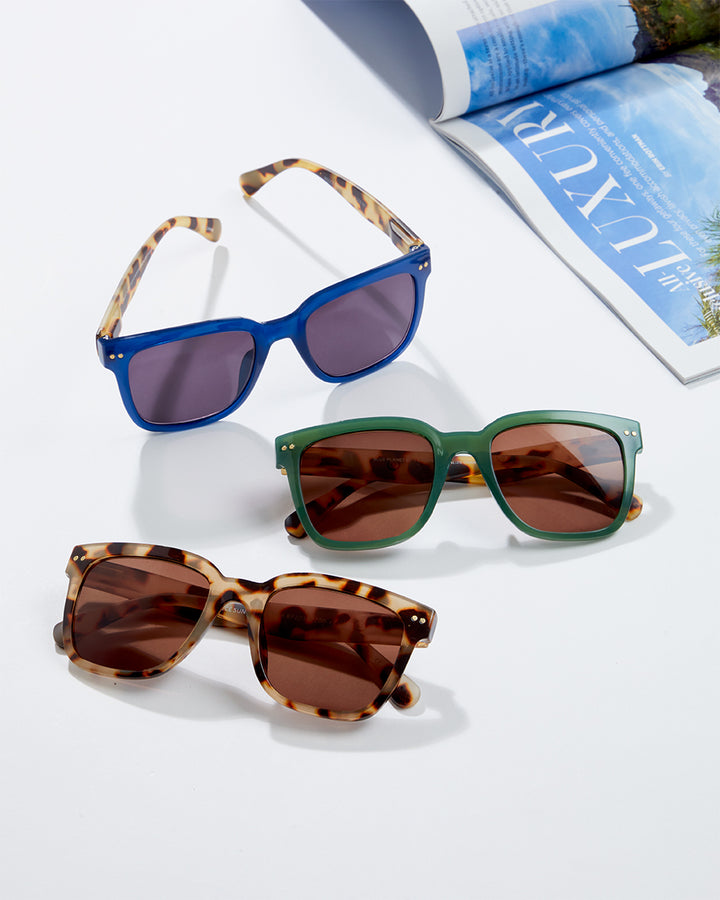 BP20992 NEW Reece Sun -Honey Tortoise - Brown Tinted Readers