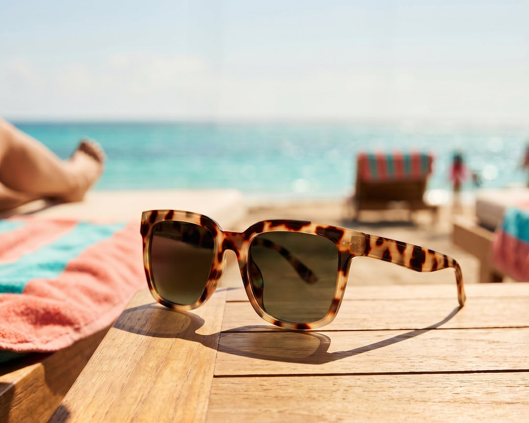 BP20992 NEW Reece Sun -Honey Tortoise - Brown Tinted Readers
