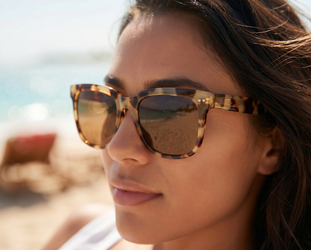 BP20992 NEW Reece Sun -Honey Tortoise - Brown Tinted Readers