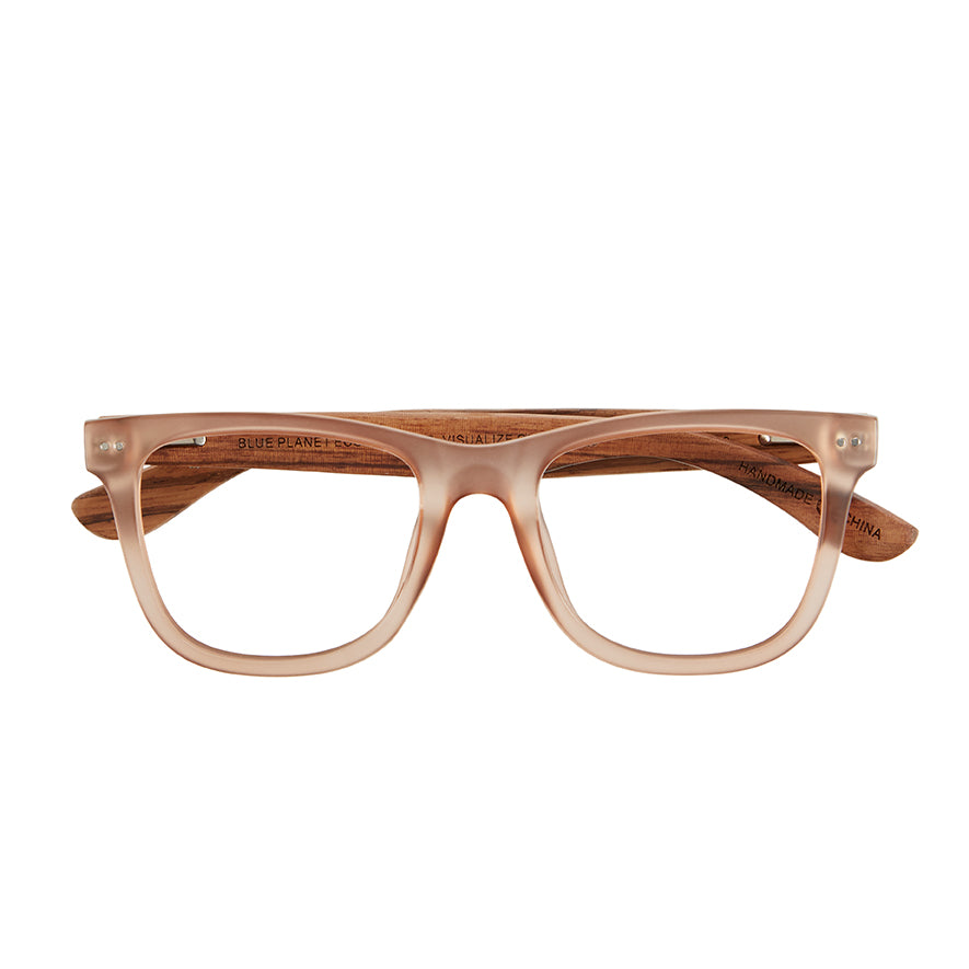 BP20865 NEW - Seaglass-Matte Green/Zebra Wood / Blue Light