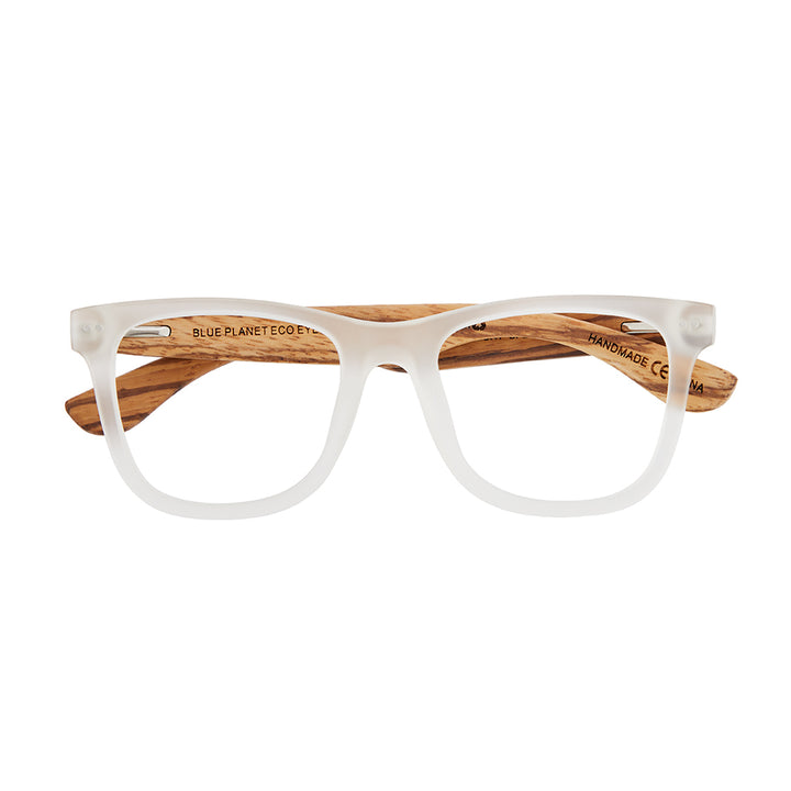 BP20863-Seaglass - Matte Clear / Zebra Wood
