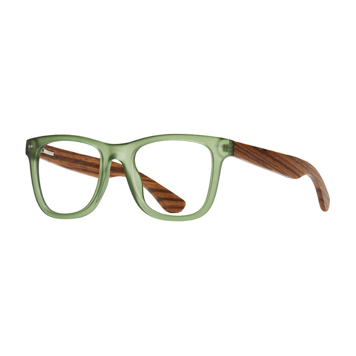 BP20865 NEW - Seaglass-Matte Green/Zebra Wood / Blue Light