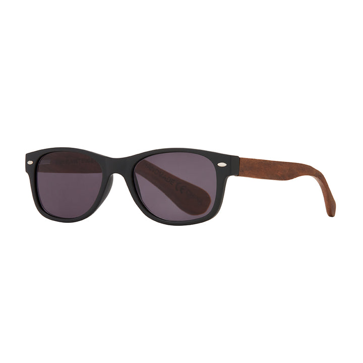 BP20963- Shaw Sun - Matte Onyx + Walnut Wood - Reader For Sun