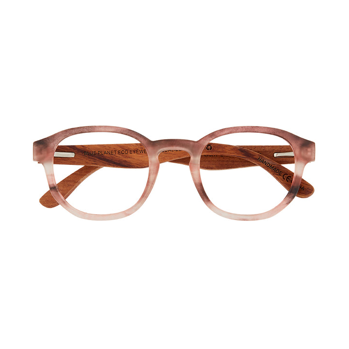 BP20822- Sunset - Matte Rose Marble / Walnut Wood