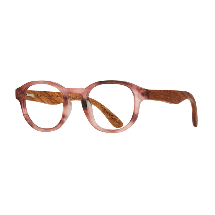 BP20822- Sunset - Matte Rose Marble / Walnut Wood
