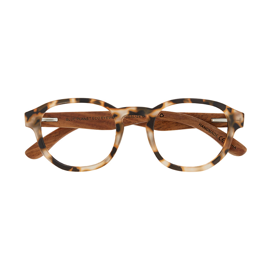 BP20825 NEW Sunset-Matte Ivory Marble/Walnut Wood+Blue Light