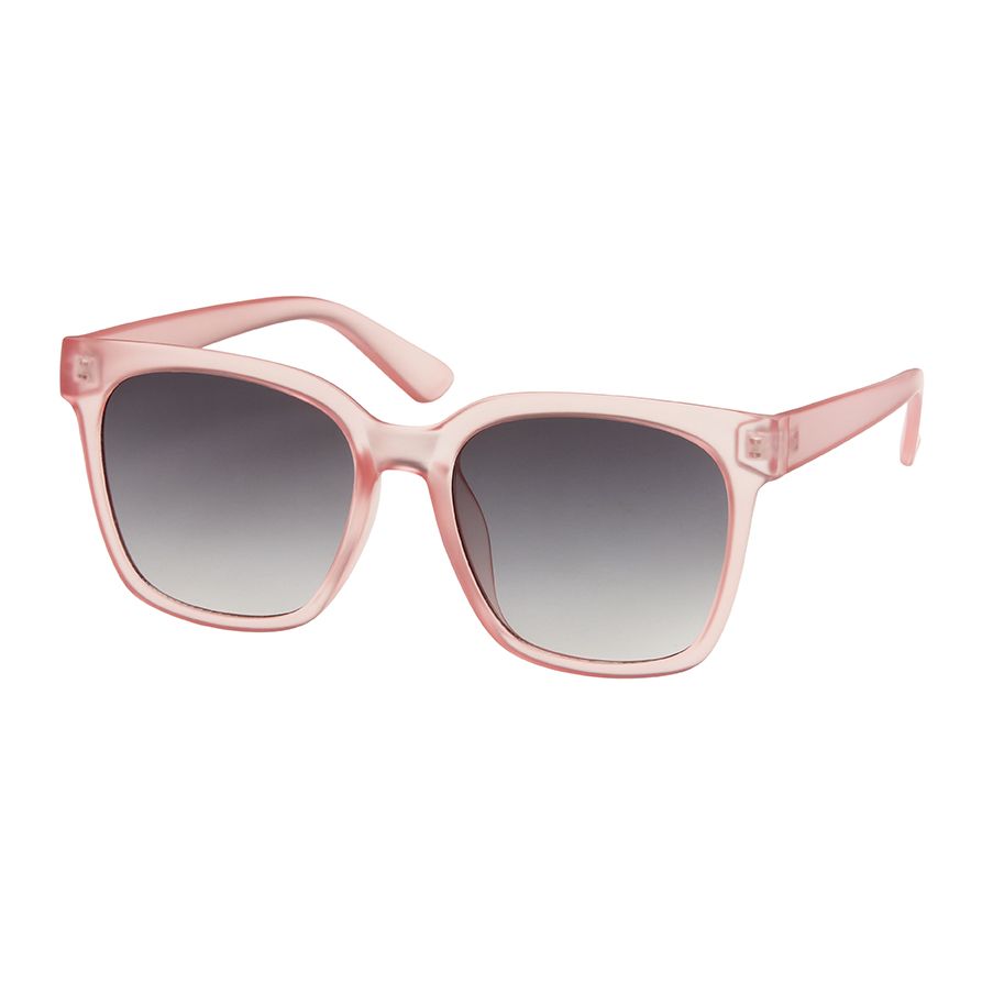 1278 Rose- Square Pop Color Sunglasses