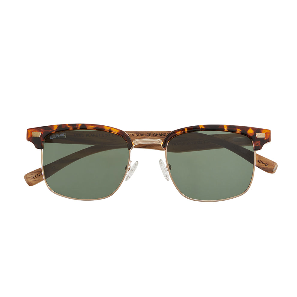 BP10122 -NEW Travis Brown Tort / Gold /Walnut Wood / Smoke