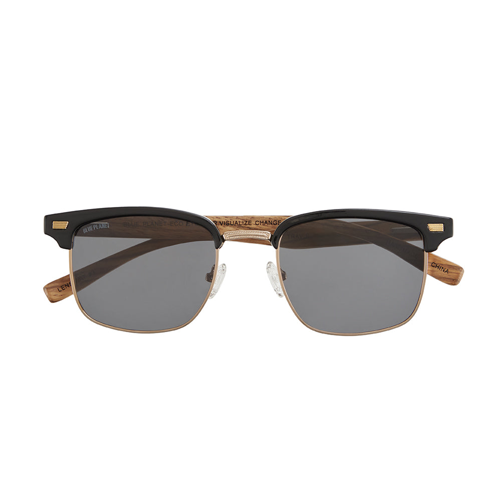 BP10121 - NEW Travis Onyx / Gold /Walnut Wood / Smoke Pol