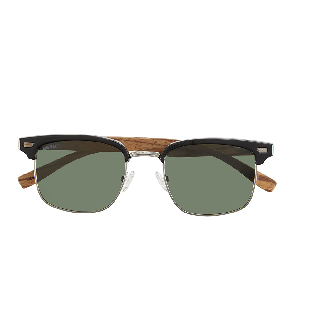 BP10123 -NEW Travis Onyx/ Silver /Walnut Wood / Grey Green