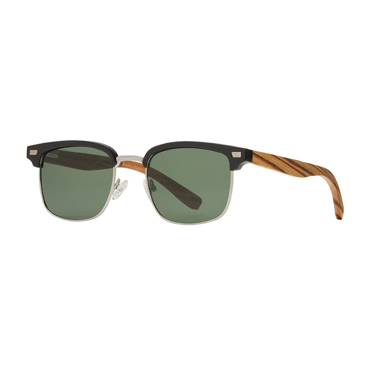 BP10123 -NEW Travis Onyx/ Silver /Walnut Wood / Grey Green