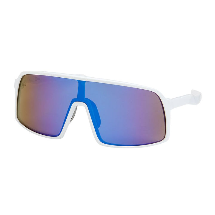 1293 Shields-Oversized Shield Mirror Lens Sunglasses