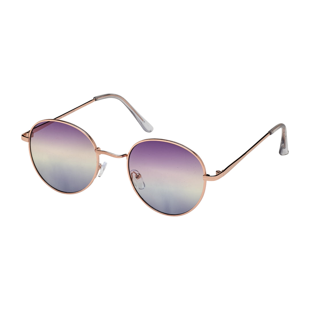 1507 Rose- Round Metal Sunglasses