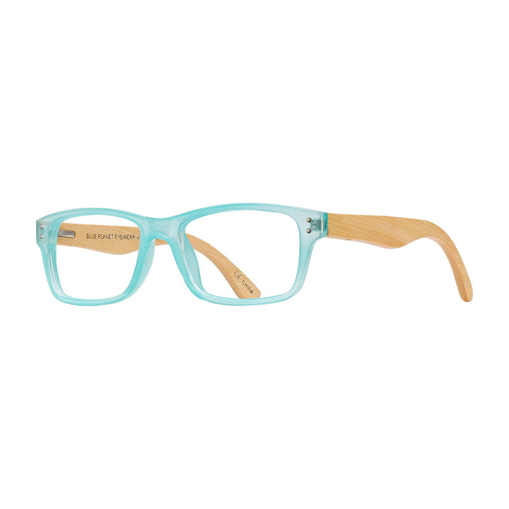 BP20173 - Fremont - Aqua / Bamboo / Blue Light Filtering Reader Lens
