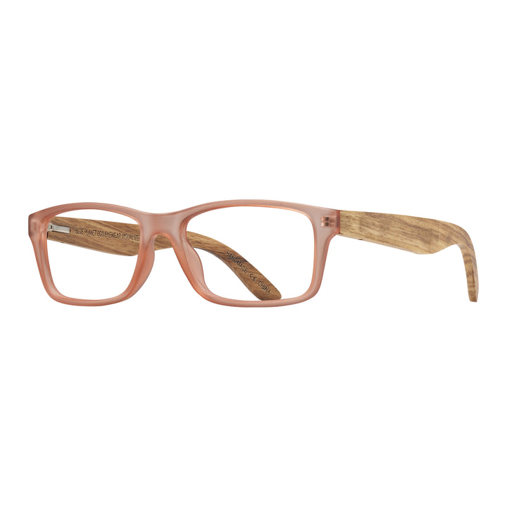 Avalon - Matte Blush + Walnut Wood