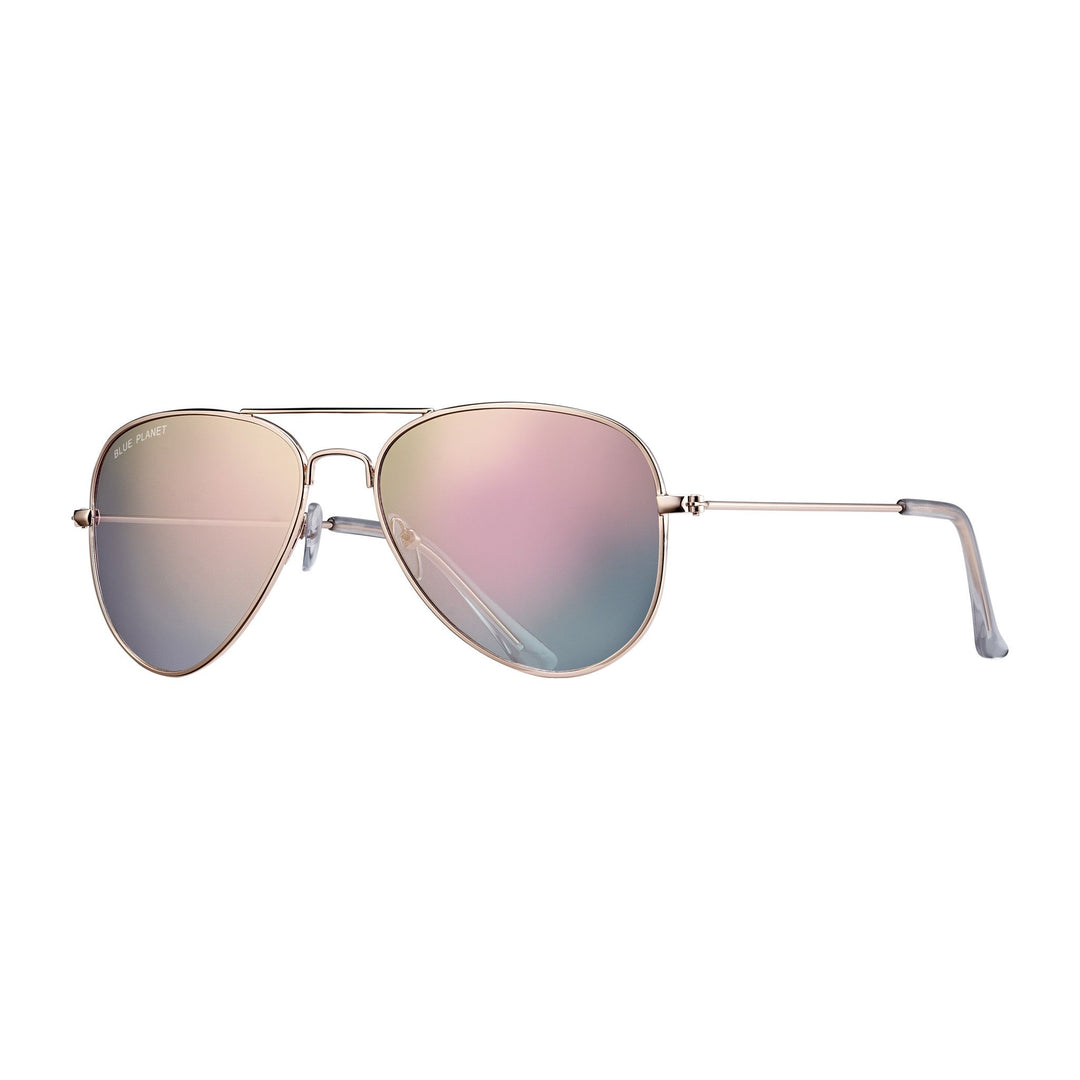 Wright II Pop- Gold/Clear Tips/ Rose Gold Mirror Polarized (2PC Minimum)