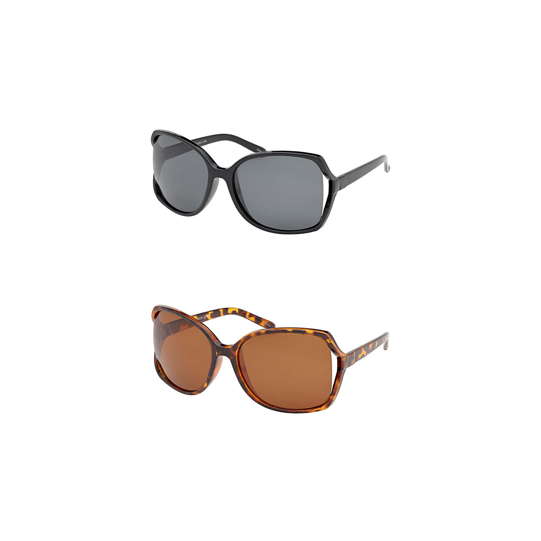 7896 - Polarized - Oversized Women's Polarized Sunglasses